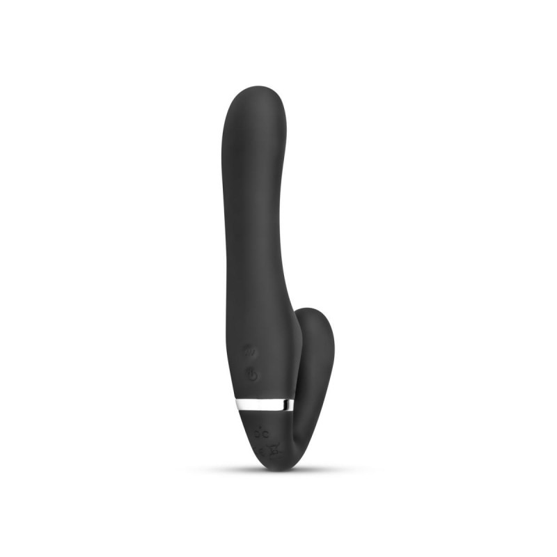 No-Parts - Avery Strapless Strap-On Vibrating Dildo - 22 cm